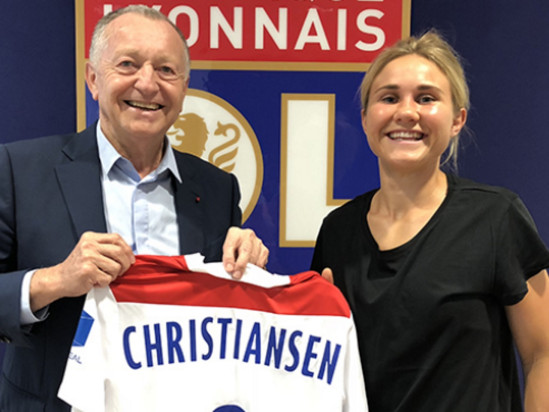 L'Anglaise Isobel Christiansen signe à l'OL féminin L'Anglaise Isobel Christiansen signe à l'OL féminin