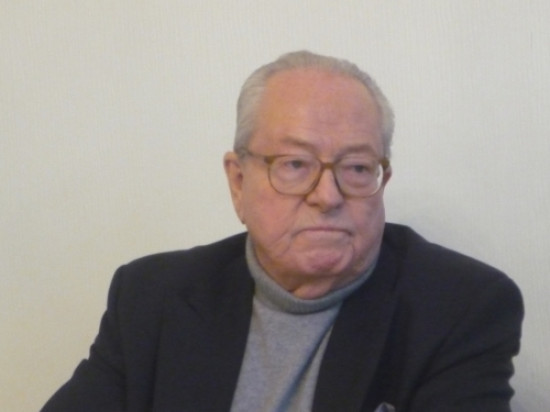 Jean-Marie Le Pen en meeting à Lyon ce mercredi Jean-Marie Le Pen en meeting à Lyon ce mercredi