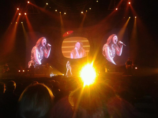 Laura Pausini éclate Lyon