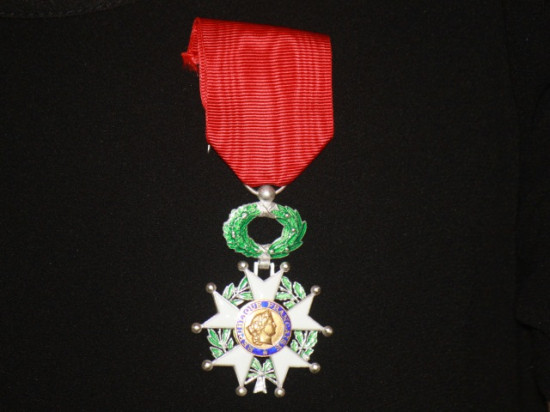 Christophe Marguin, chevalier de la légion d’honneur