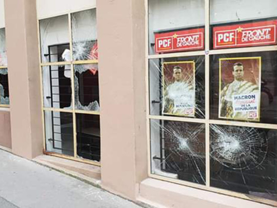 Lyon : le local du PCF de la Croix-Rousse saccagé