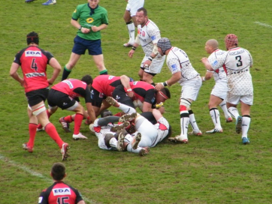 Le LOU Rugby était tout près de l’exploit à Oyonnax