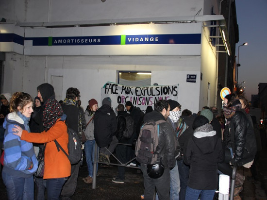 Villeurbanne : le collectif logement d&eacute;nonce l'expulsion de plusieurs familles