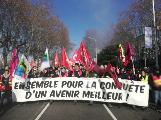 Grève interprofessionnelle : entre 4300 et 7000 personnes manifestent à Lyon