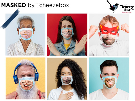 Près de Lyon : ils impriment des sourires sur les masques !