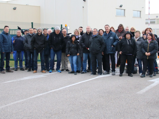 130 personnes menacées de licenciement chez Mersen, le site de St Bonnet de Mure bloqué