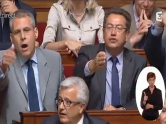 14 juillet : Philippe Meunier fait pleurer Cécile Duflot à l'Assemblée - VIDEO