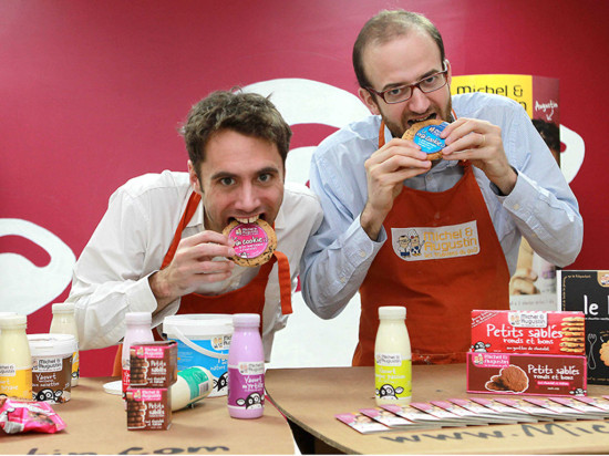 Michel et Augustin ferme la Bananeraie, son bureau à Lyon