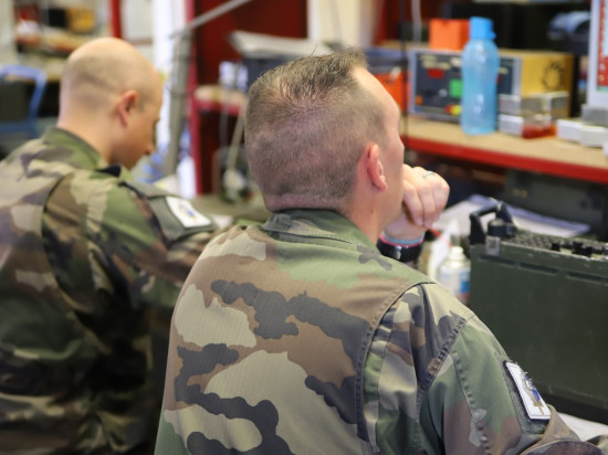 Coronavirus : le régiment médical du camp militaire de la Valbonne mobilisé