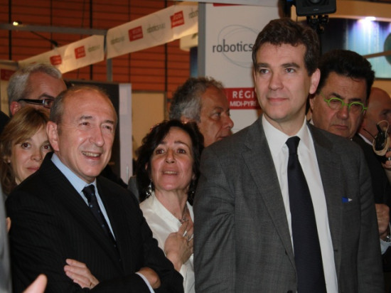 Montebourg à Lyon : "La robotique, prochaine frontière de la révolution technologique"