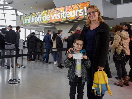Le musée des Confluences passe la barre du million de visiteurs !