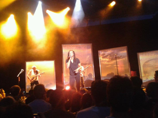 Yannick Noah en superstar à Lyon