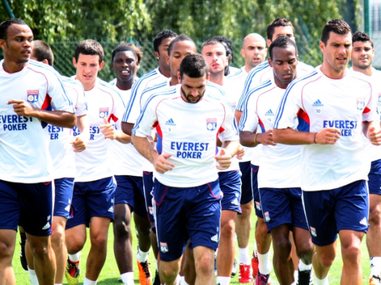 La reprise de l'entrainement ce mardi pour les joueurs de l'OL