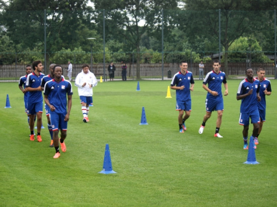 Les footballeurs de l'OL sont bien arrivés en Israël Les footballeurs de l'OL sont bien arrivés en Israël