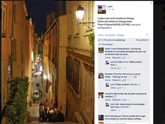 Quand OnlyLyon fait la promotion de Lyon avec une photo d'identitaires Quand OnlyLyon fait la promotion de Lyon avec une photo d'identitaires