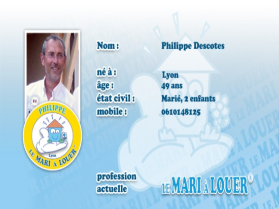 Il est désormais possible de louer un mari sur Lyon