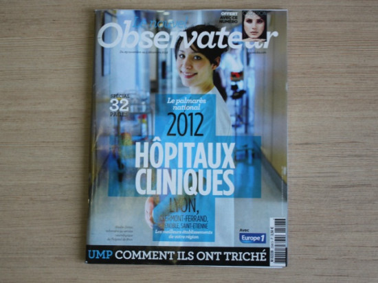 Palmarès national des hôpitaux : deux établissements lyonnais dans le Top 10 Palmarès national des hôpitaux : deux établissements lyonnais dans le Top 10