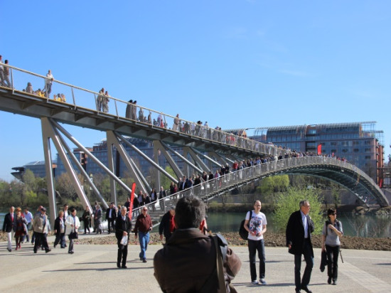 Passerelle de la Paix : le constructeur réclame près de 2 millions d'euros à la Métropole de Lyon
