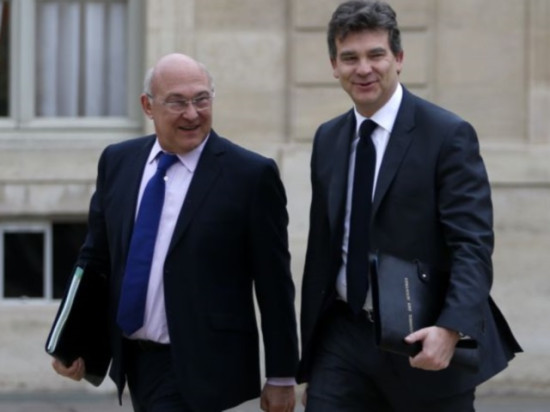 Michel Sapin et Arnaud Montebourg &agrave; Lyon mardi