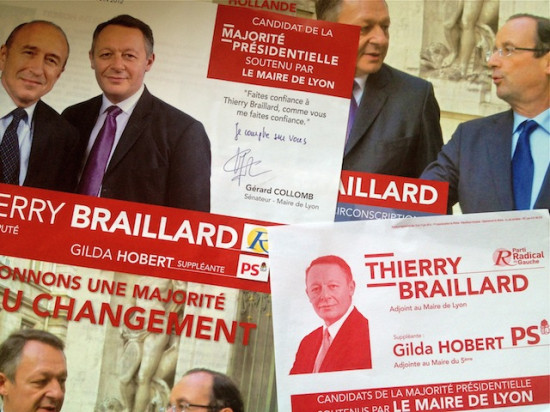 Législatives à Lyon : le PS saisit la justice pour utilisation abusive de son logo