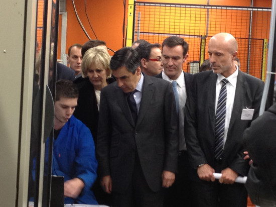 François Fillon confirme à Lyon les mauvais chiffres du chômage François Fillon confirme à Lyon les mauvais chiffres du chômage