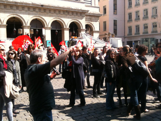 Le Conseil Municipal de Lyon chahuté par les salariés des mairies