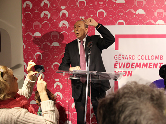Municipales à Lyon : Gérard Collomb adopte un ton conquérant