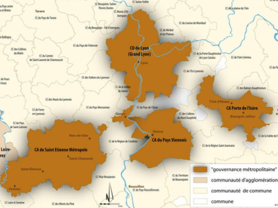 Lyon, St-Etienne, Vienne et Bourgoin: top départ pour le pôle métropolitain