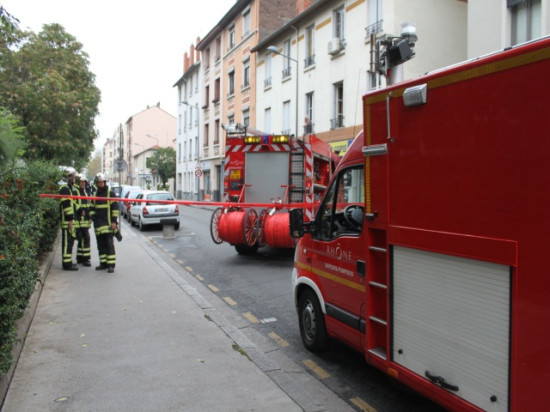 Fuite de gaz à Villeurbanne lundi matin