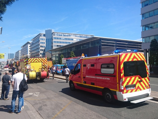 Un climatiseur prend feu dans une résidence étudiante à Lyon
