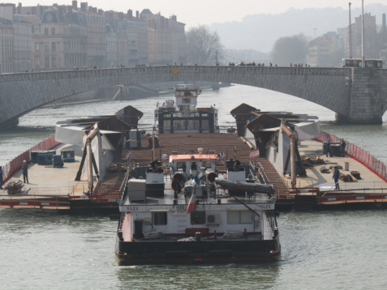 Pont Schuman : Une première  étape franchie avec succès