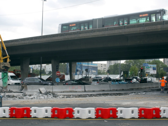 Les travaux du Pont Pasteur mettent à mal la patience des automobilistes de Lyon