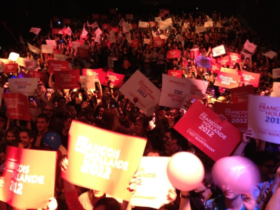 Lyon en fête pour la victoire de François Hollande (vidéo)