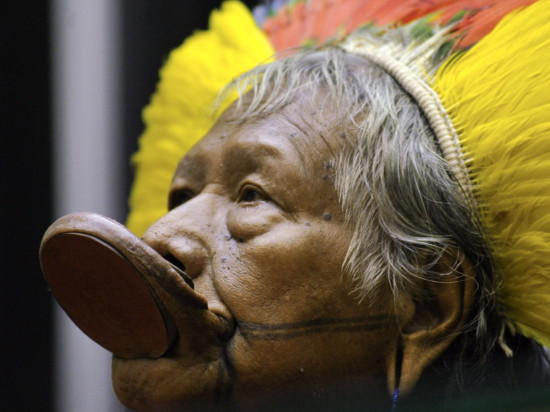 Le chef indigène Raoni va recevoir la médaille de la Ville de Lyon