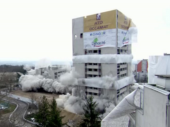 Rillieux-la-Pape a perdu deux tours - VIDEO