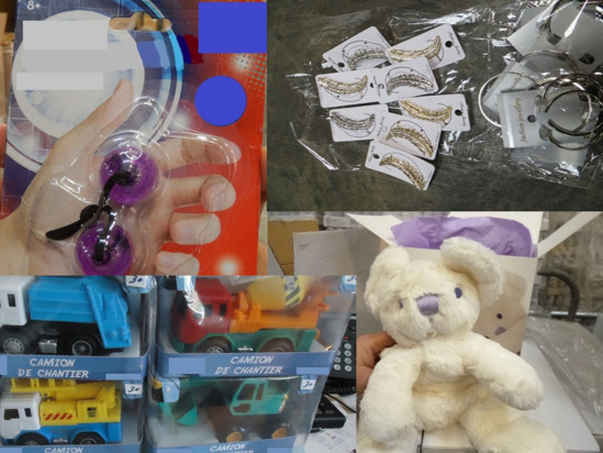 Plusieurs milliers de jouets non conformes saisis en Auvergne-Rhône-Alpes