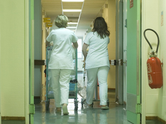 Les professionnels de santé dans la rue ce jeudi à Lyon