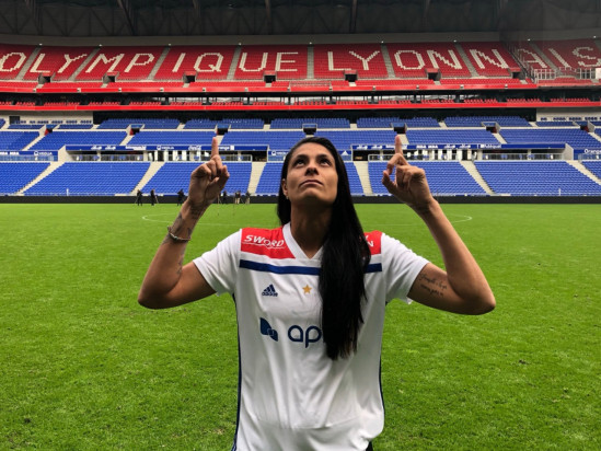 Une internationale argentine signe à l'OL féminin Une internationale argentine signe à l'OL féminin