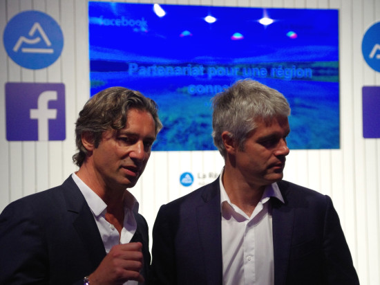 Auvergne-Rhône-Alpes et Facebook partenaires pour "booster la région"