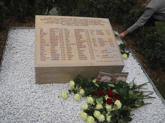 Rafle des enfants d’Izieu : la cérémonie retransmise sur les réseaux sociaux