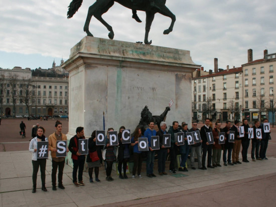 Présidentielle : le mouvement Stop Corruption continue de se mobiliser à Lyon