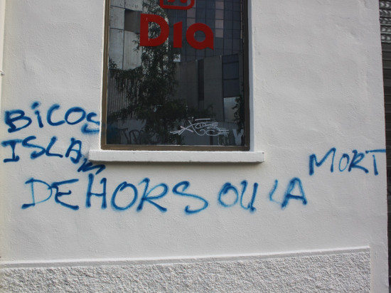 "Dehors ou la mort", de nouveaux tags anti-Islam à la Part-Dieu à Lyon