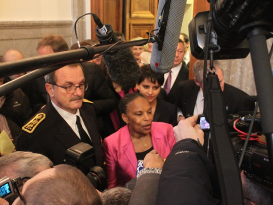 Taubira à Lyon : "encore des explications à fournir sur le mariage gay mais le projet passera"