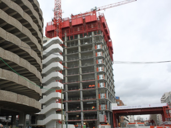 Lyon : le chantier de la Tour InCity dans les temps