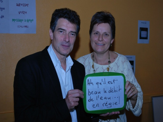 Gestion de l'eau : les Verts lancent le site "Un message pour Gégé" Gestion de l'eau : les Verts lancent le site "Un message pour Gégé"
