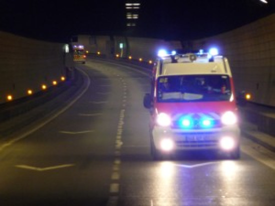 Un accident mortel sous le tunnel de Caluire Un accident mortel sous le tunnel de Caluire