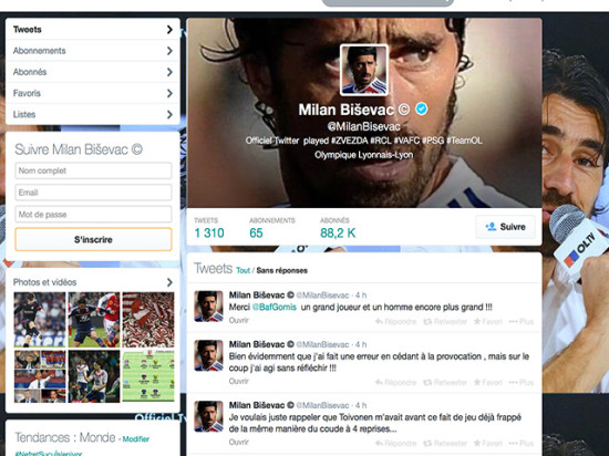 OL : le vrai faux-départ de Twitter de Bisevac