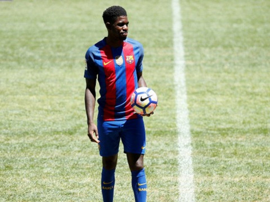 Le lyonnais Umtiti sacré meilleure recrue du FC Barcelone