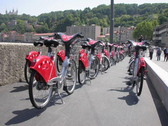 Les Vélo'v plébiscités à l'échelle européenne