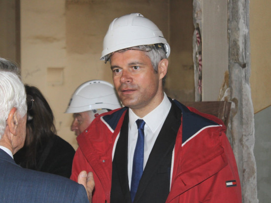 Lyon – Turin : en visite sur le chantier, Wauquiez fait front face au gouvernement